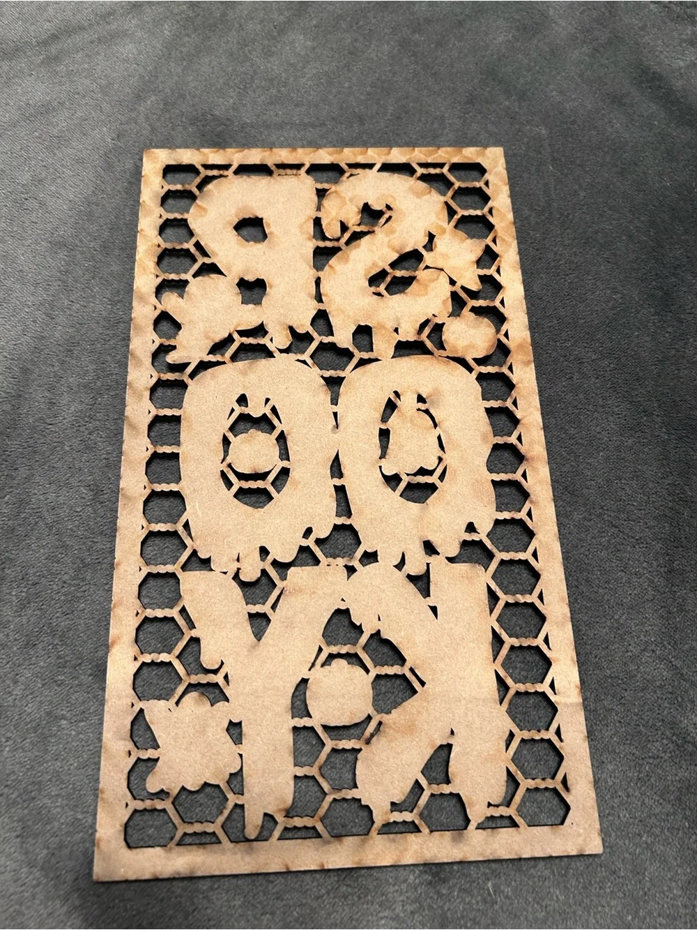 Spooky Wooden Halloween Sign